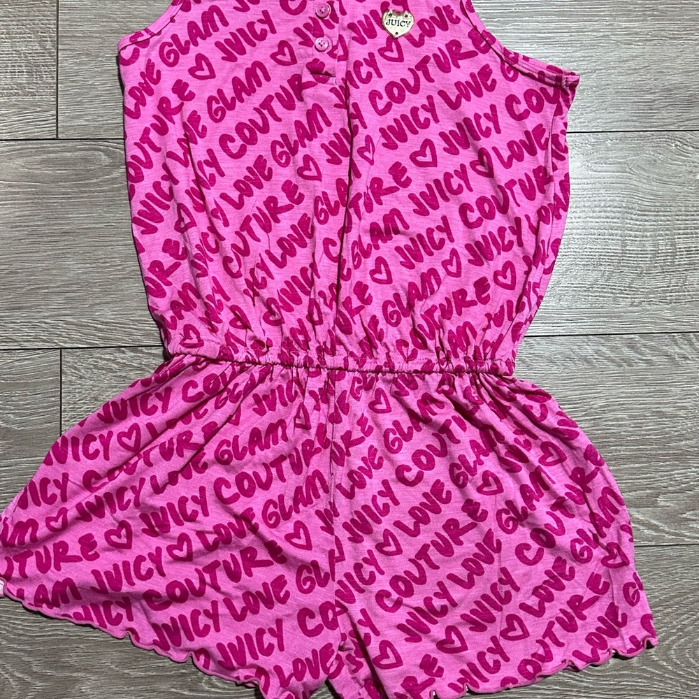 Juicy Couture Pink Kids Romper